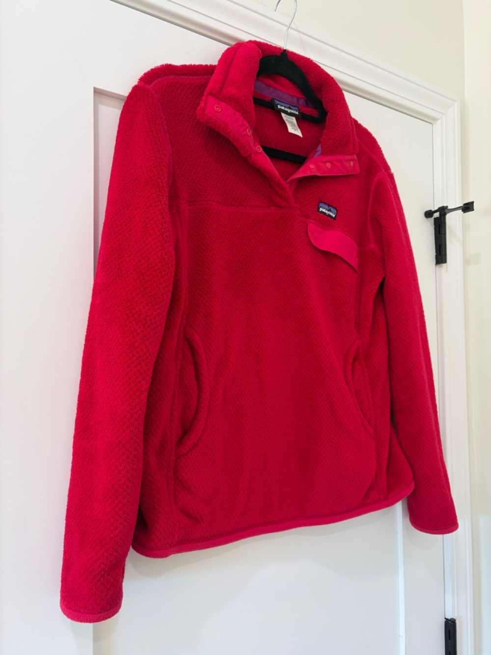 Patagonia Re-tool Snap T Pullover in Maraschino - Size M - Picture 7 of 9